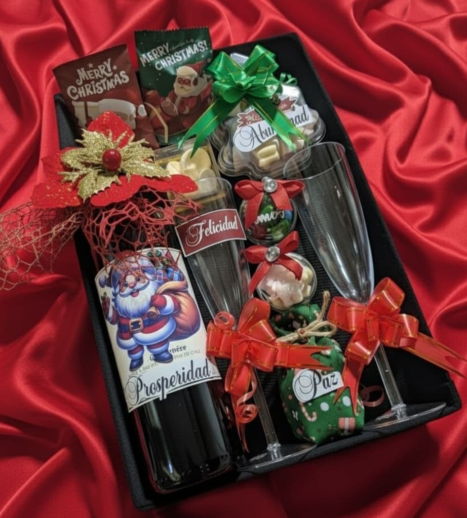 Ancheta Navideña Prosperidad para Brindar en Familia